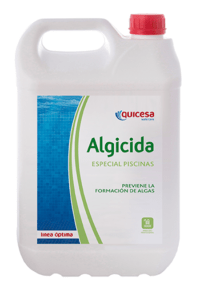 Special algaecide for swimming pools