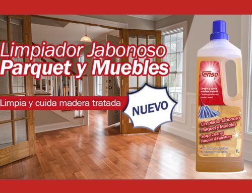 ¡NUEVO! Tenso Pro Limpiador Jabonoso Parquet  y Muebles