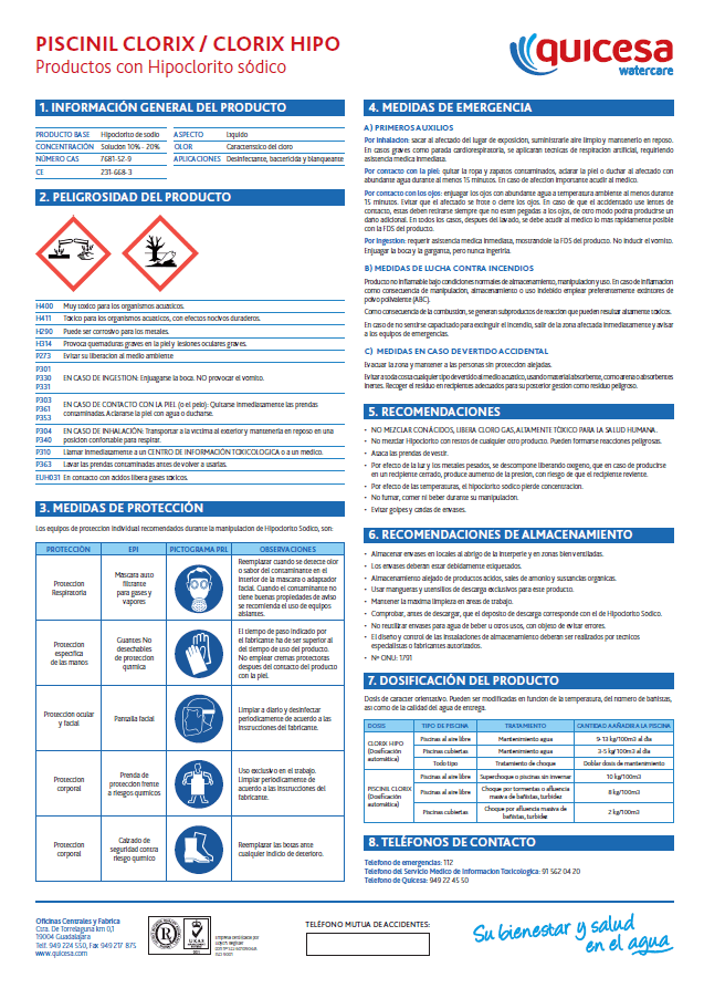 Cartel Seguridad Hipo Miniatura