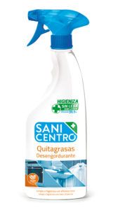 Sanicentro Higienizante Quitagrasas